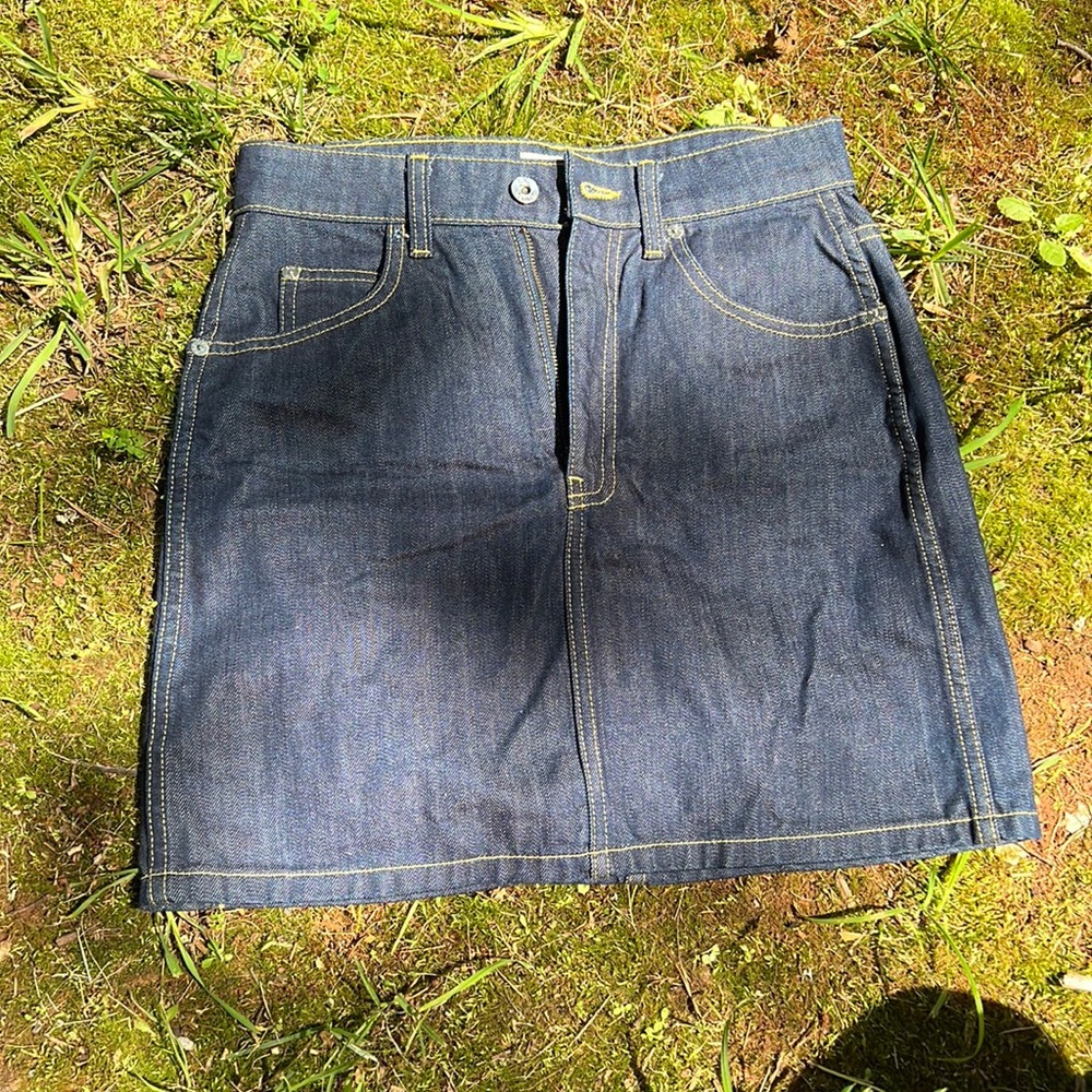 Eve denim tallulah mini skirt